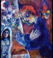 Artist at Easel contemporary Marc Chagall